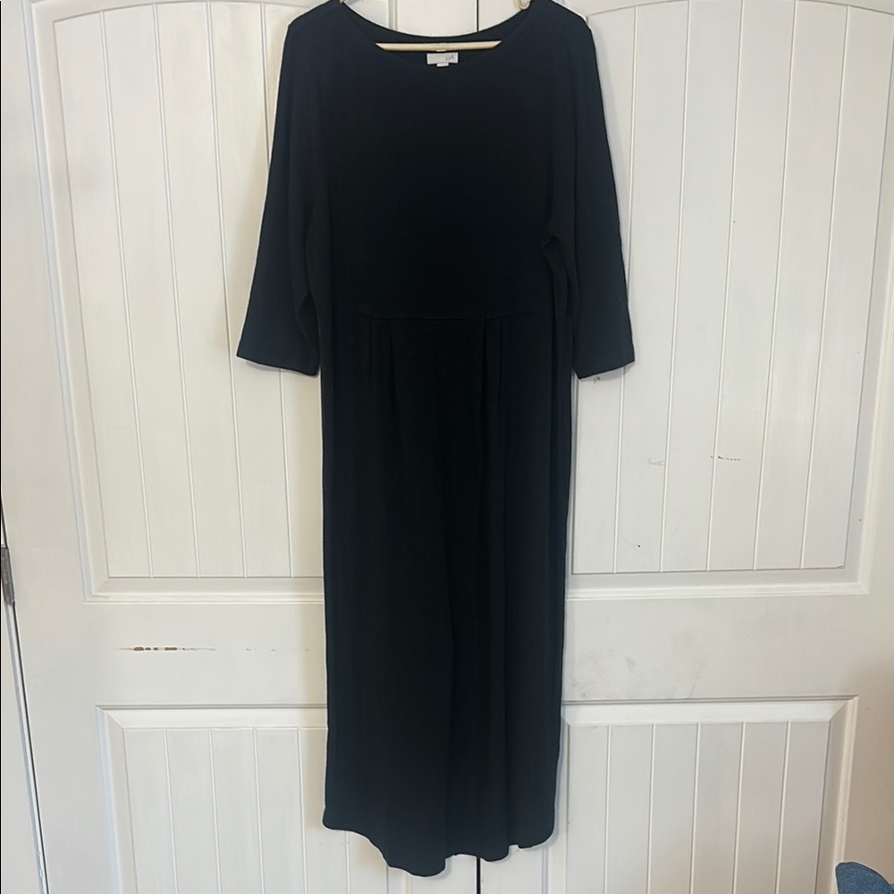 J.‎ Jill Classic Black Long Sleeve Dress
